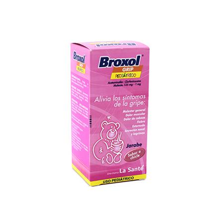 BROXOL GRIP ACETAMINOFEN - CLORFENIRAMINA JBE PED 120ML