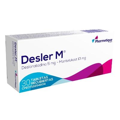 DESLER M DESLORATAD 5MG/MONTELUKAST 10MG X 30 TAB