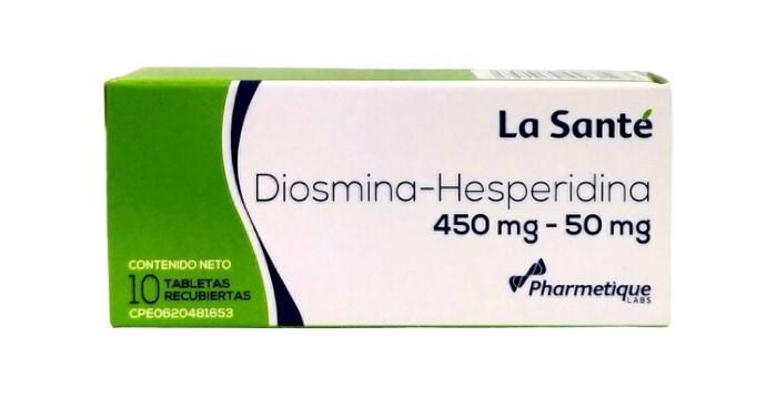 DIOSMINA+HESPERIDINA 450/50 MG 10 TAB REC (VENAFLON DAFLON)