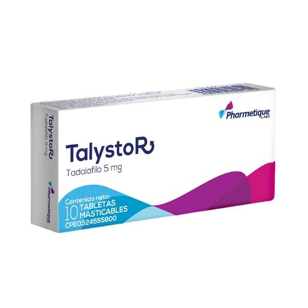 TALYSTOR TADALAFILO 5MG X 10 TAB MAST