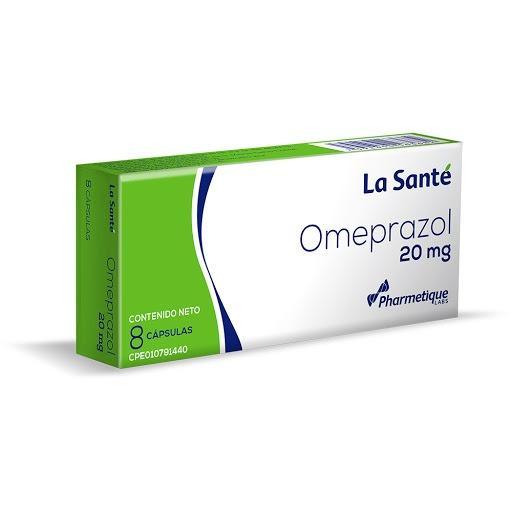 OMEPRAZOL 20MG X 8 CAP LA SANTE