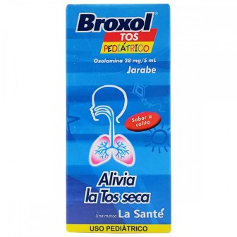 BROXOL OXOLAMINA 28MG/5ML JBE PED 120 ML