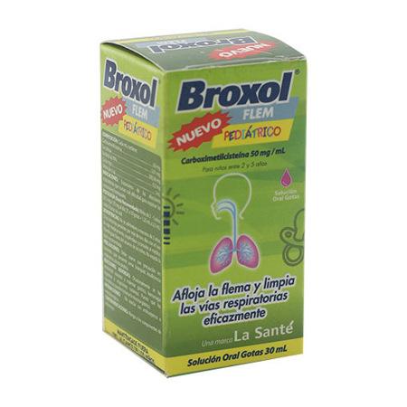 BROXOL FLEM CARBOXIMETILCISTEINA PED GOTAS 30 ML (GULAPER/ LOGANIL/ MUCOFAR)