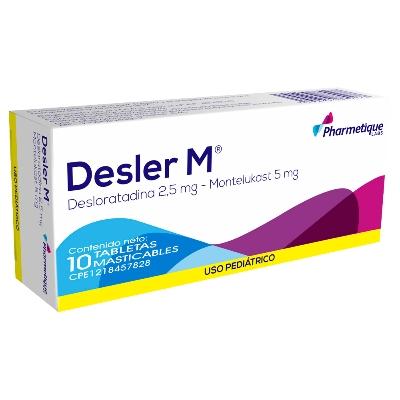 DESLER M PED DESLORAT 2.5 MG/MONTELUKAST 5 MG X 30 TAB