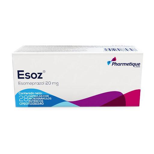 ESOZ  ESOMEPRAZOL 20 MG X 14 CAP