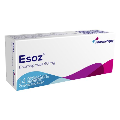 ESOZ ESOMEPRAZOL 40 MG X 14 CAP