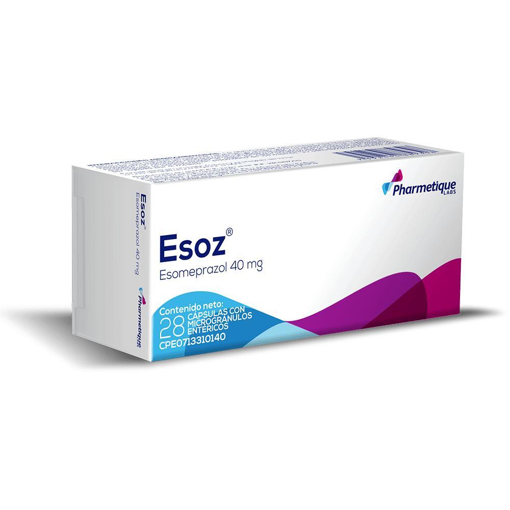 ESOZ ESOMEPRAZOL 40MG X 28 CAP PHARMETIQUE LABS