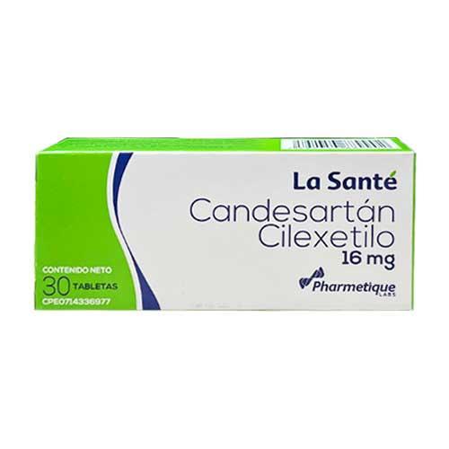 CANDESARTAN CILEXETILO 16 MG X 30 TAB