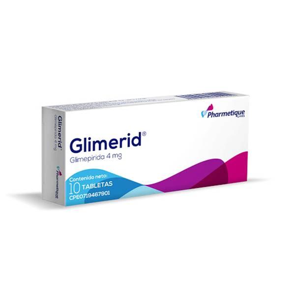 GLIMERID GLIMEPIRIDE 4 MG X 10 TAB