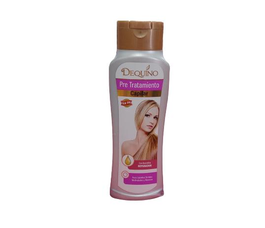 DEQUINO SHAMPOO CON QUERATINA REPARADOR SIN SAL CONT 400 ML