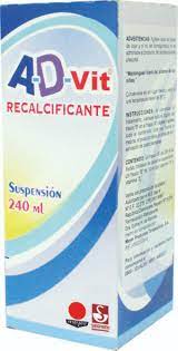 AD-VIT RECALCIFICANTE SUP X 240 ML (CALCIO/ VITAMINA A-B-D)