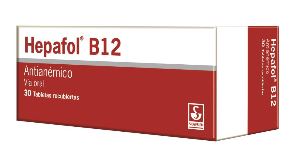 HEPAFOL B12 HIERRO /COMPLEJO B ANTIANEMICO 30 TAB