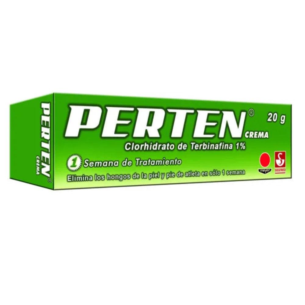 PERTEN CLORHIDRATO DE TERBINAFINA 1% CREMA 20 GR