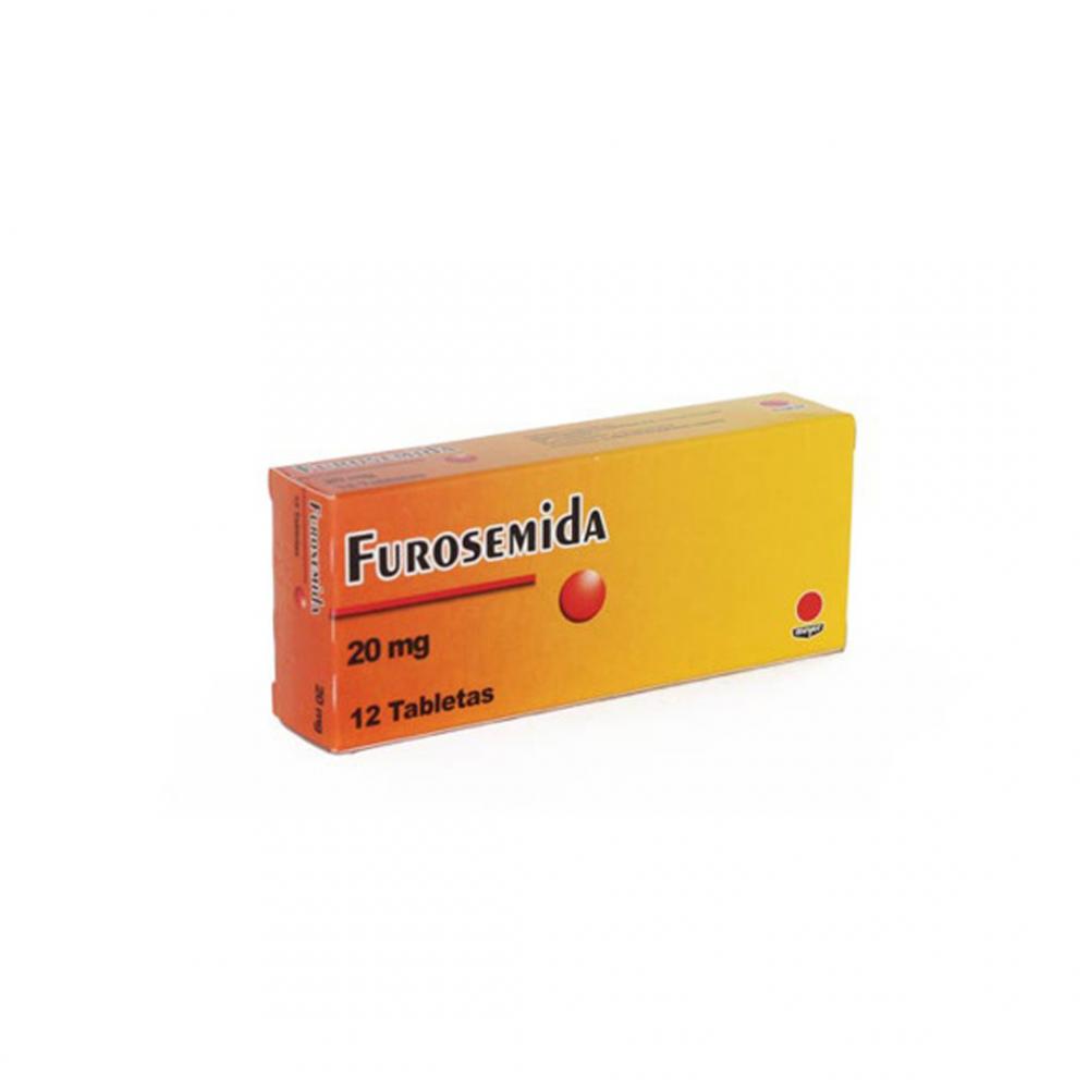 FUROSEMIDA 20 MG X 12 TAB (LASIX)