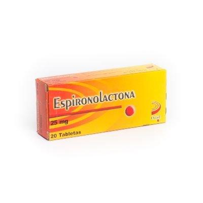 ESPIRONOLACTONA 25MG X 20 TAB (ALDACTONE)