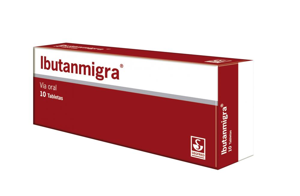 IBUTANMIGRA IBUPROFENO 400MG+CAFEINA 40MG+DIHIDROERGOTAMINA MESILATO 1MG 10 TAB