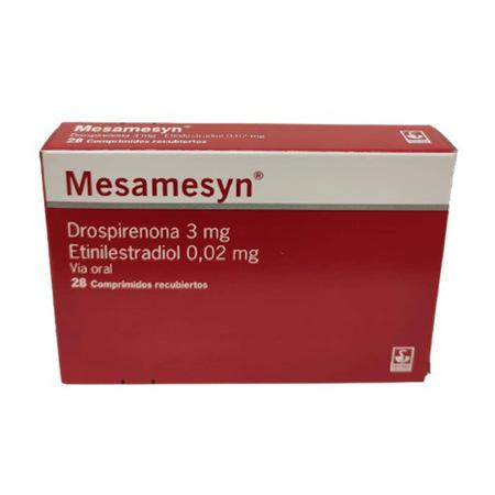 MESAMESYN DROSPIRENONA 3MG ETINILESTRADIOL 0.02MG X 28 COMP