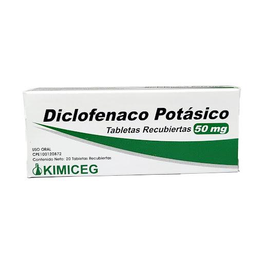 DICLOFENAC POTASICO 50 MG X 20 TAB REC (AFLAMAX)