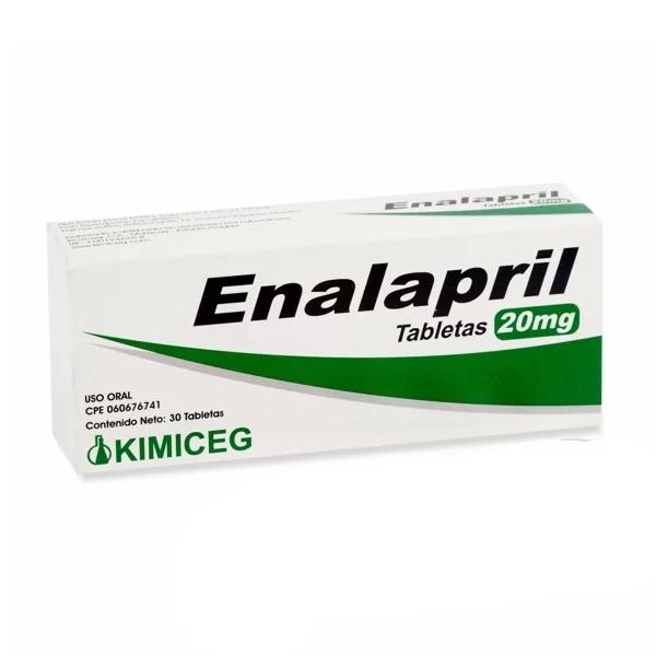 ENALAPRIL 20 MG X 30 TAB KIMICEG