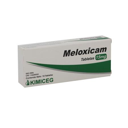 MELOXICAM 15 MG X 10 TAB KIMICEG (CALMOX/MOBIC/MELOVAX)