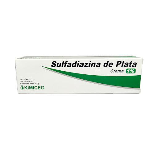 SULFADIAZINA DE PLATA 1 % CREMA 30 GR (PROTOSULFIL) KIMICEG