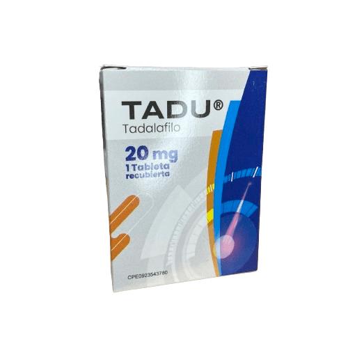 TADU TADALAFILO 20 MG X 1 TAB REC