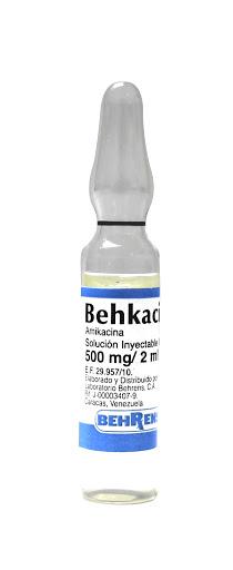 BEHKACIN AMIKACINA 500 MG/2 ML SOL INY I.M/I.V BEHRENS