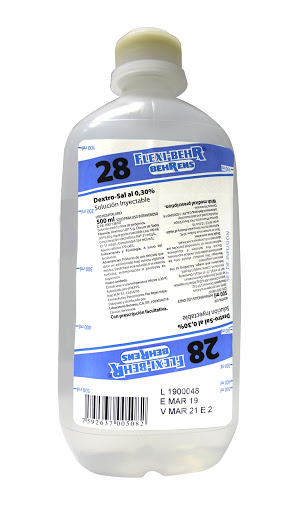 SOLUCION DEXTRO-SAL 0.30% 500 ML # 28