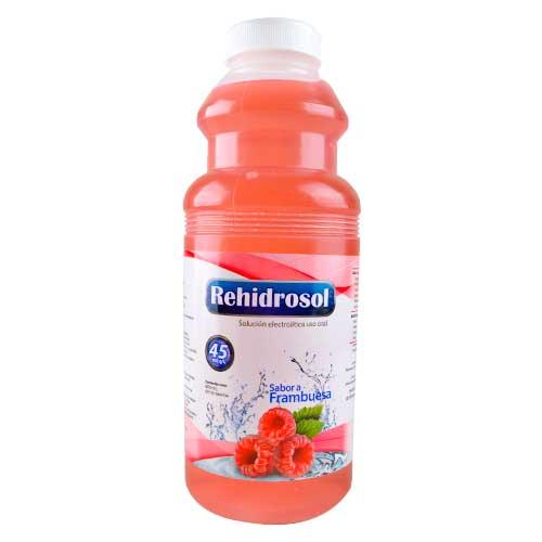 REHIDROSOL SOLUCION ELECTROLITICA SABOR A FRAMBUESA 600ML