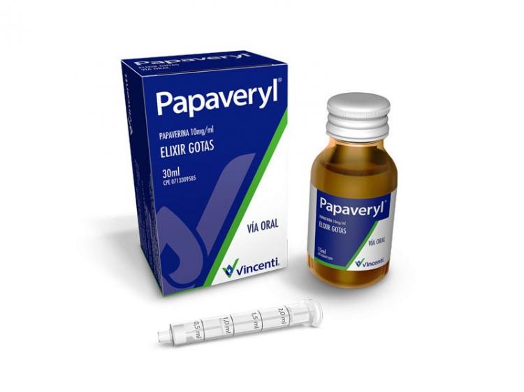 PAPAVERYL PAPAVERINA 10MG/ML ELIXIR GOTAS 15ML