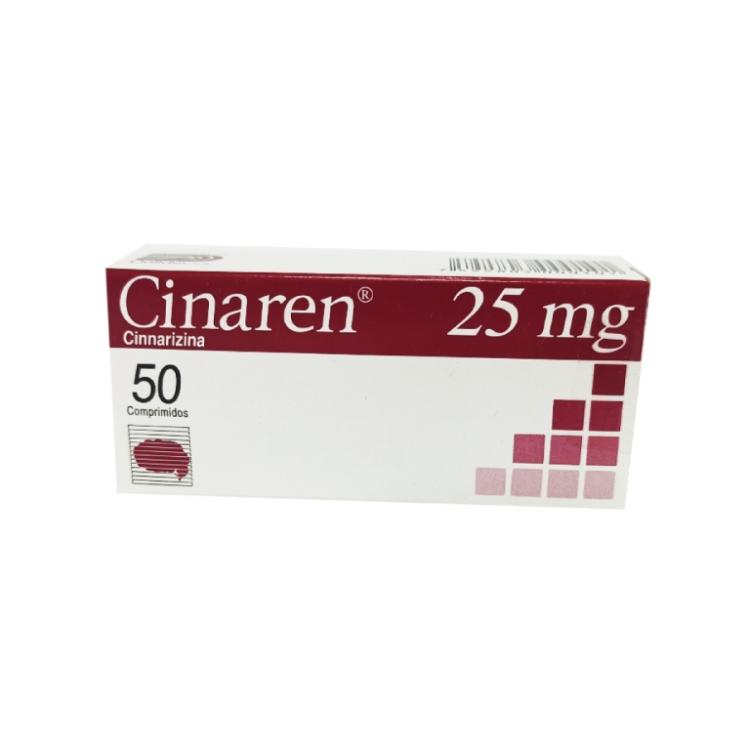 CINAREN CINNARIZINA 25 MG X 50 COMP ( CINARIN/ STUGERON)