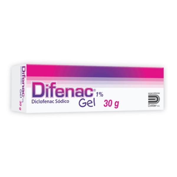 DIFENAC GEL 1% (DICLOFENAC SODICO) 30G DOLLDER