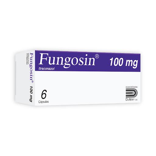 FUNGOSIN ITRACONAZOL 100 MG X 6 CAP (BIOITRAL/ ZITRA/FUNGOSIN/ ITRACAN)