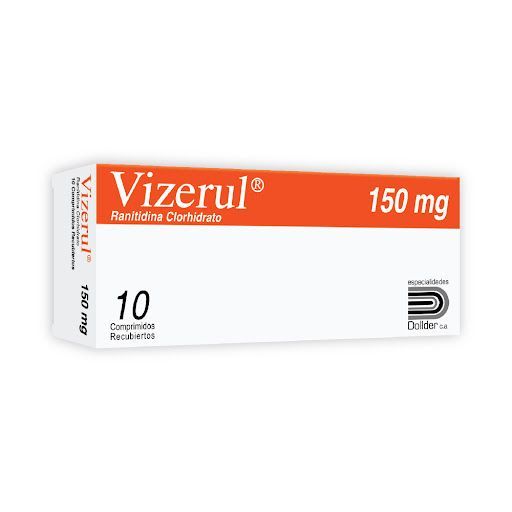 VIZERUL RANITIDINA 150 MG X 10 TAB (ZANTAC)