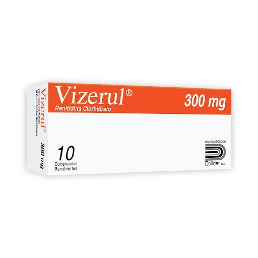 VIZERUL RANITIDINA 300 MG X 10 TAB (ZANTAC)