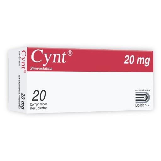 CYNT SIMVASTATINA 20 MG X 20 COMP REC (VASTAN/ VASOTENAL/ ZOCOR)