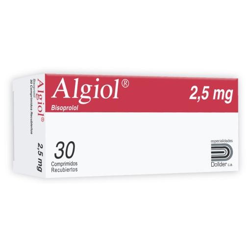 ALGIOL BISOPROLOL 2,5MG X 30 COMP (CORENTEL/BIOTALOL)