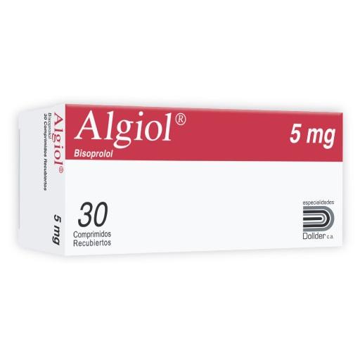 ALGIOL BISOPROLOL FUMARATO 5MG X 30 COMP (ANTAAR/CORENTEL/BIOTALOL)