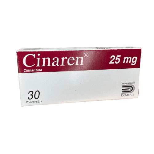 CINAREN CINNARIZINA 25 MG X 30 COMP ( CINARIN/ STUGERON)