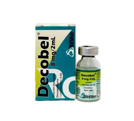 DECOBEL DEXAMETASONA 8 MG/2ML VIAL AMP X 1 