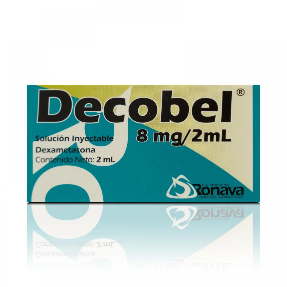 DECOBEL DEXAMETASONA 8 MG/2ML I.M/I.V VIAL AMP X 1 