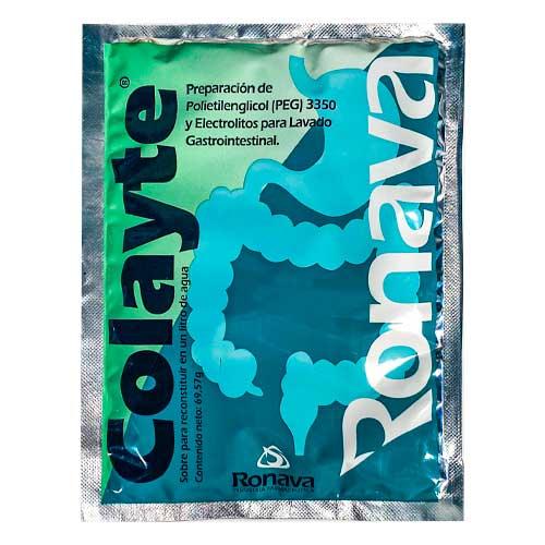 COLAYTE POLVO PARA RECONSTITUIR SOBRES 1 UNIDAD 69.67 GR