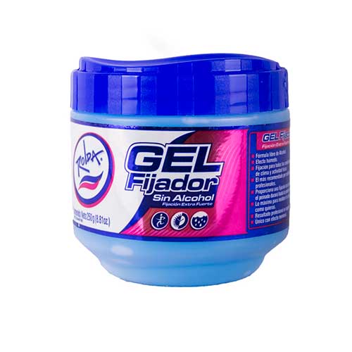 ROLDA GEL FIJ. ANTICASPA AZUL 250 G