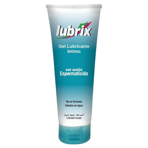 LUBRIX GEL LUBRICANTE INTIMO C/ACCION ESPERMATICIDA 120 GRAMOS