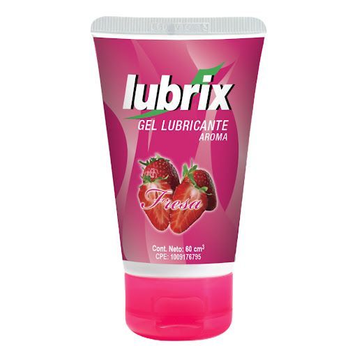 LUBRIX GEL AROMA FRESA 60 GR  