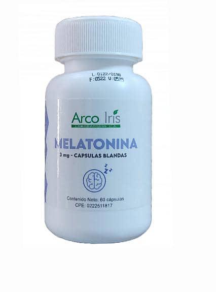 MELATONINA 3MG X 60 CAP BLANDAS