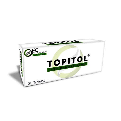 TOPITOL TOPIRAMATO 50 MG X 30 TAB (MIGRATOP/ TOPAMAX/ TOPICTAL/ TOPITEC)