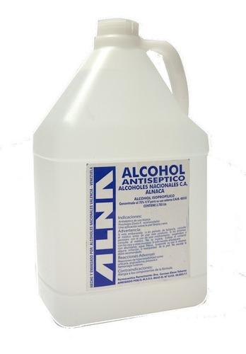 ALNA ALCOHOL ISOPRO 70% X 1 GALON  