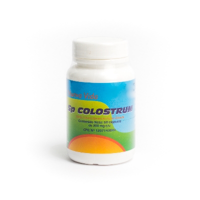 SP COLOSTRUM CALOSTRO BOVINO 300 MG X 60 CAP 