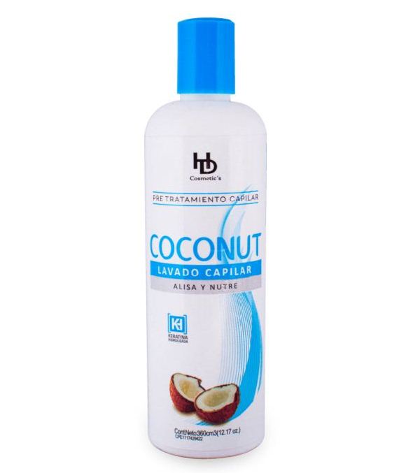 HD PRE TRATAMIENTO CAPILAR COCONUT ALISA Y NUTRE 360 ML